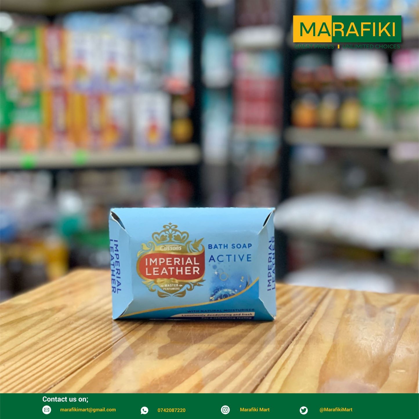 IMPERIAL LEATHER SOAP 175G