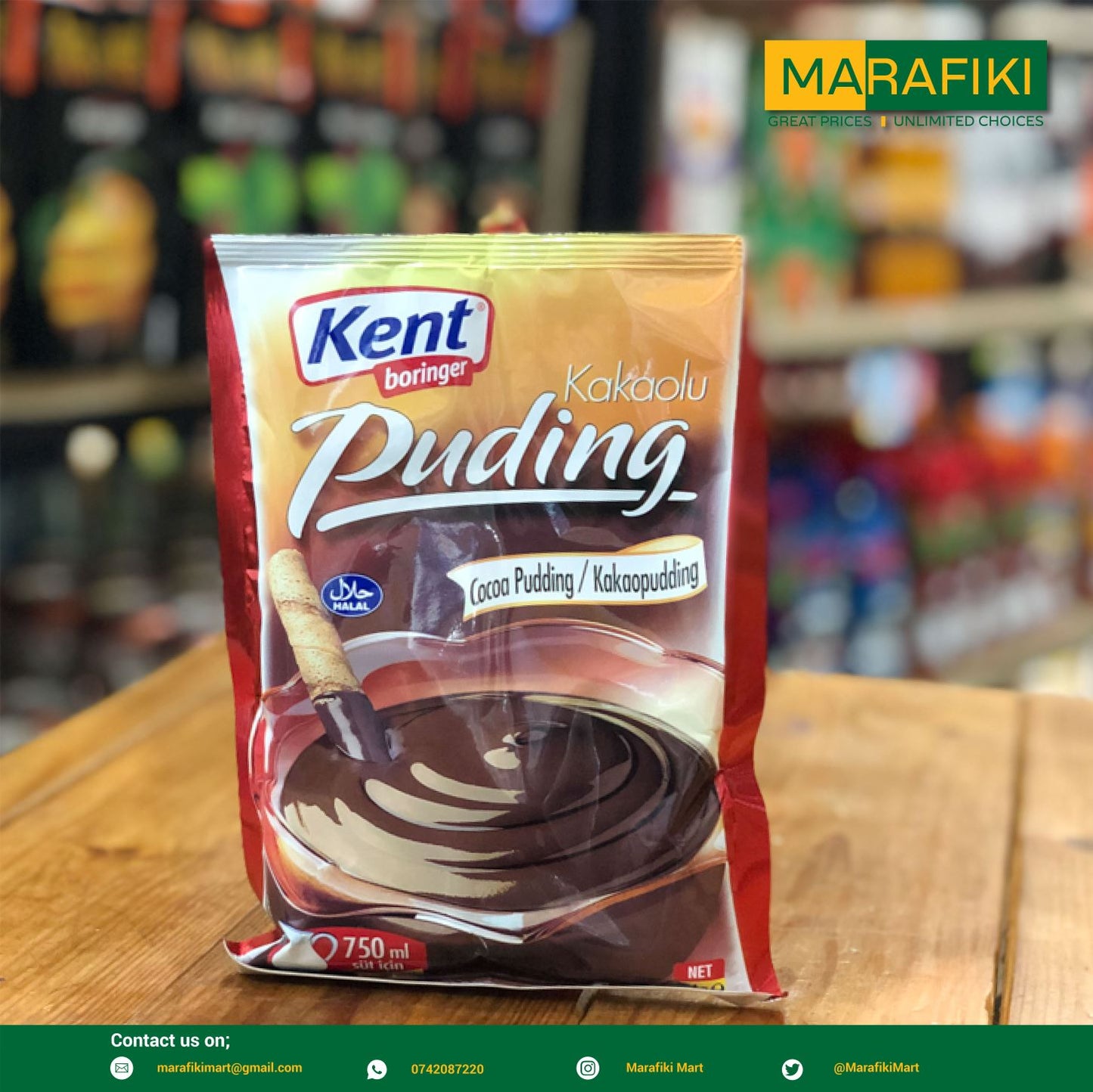 KENT COCOA PUDDING 154G