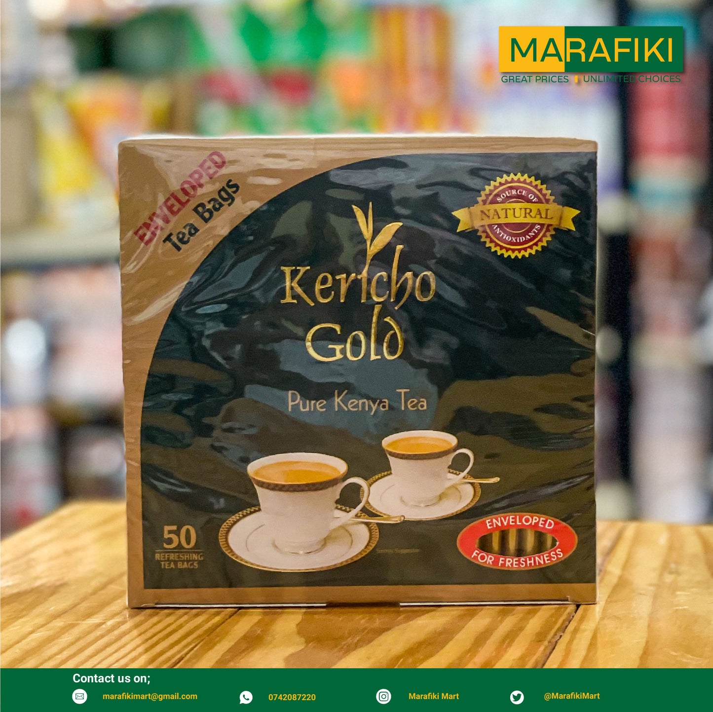 KERICHO GOLD BUDGET 50TBS