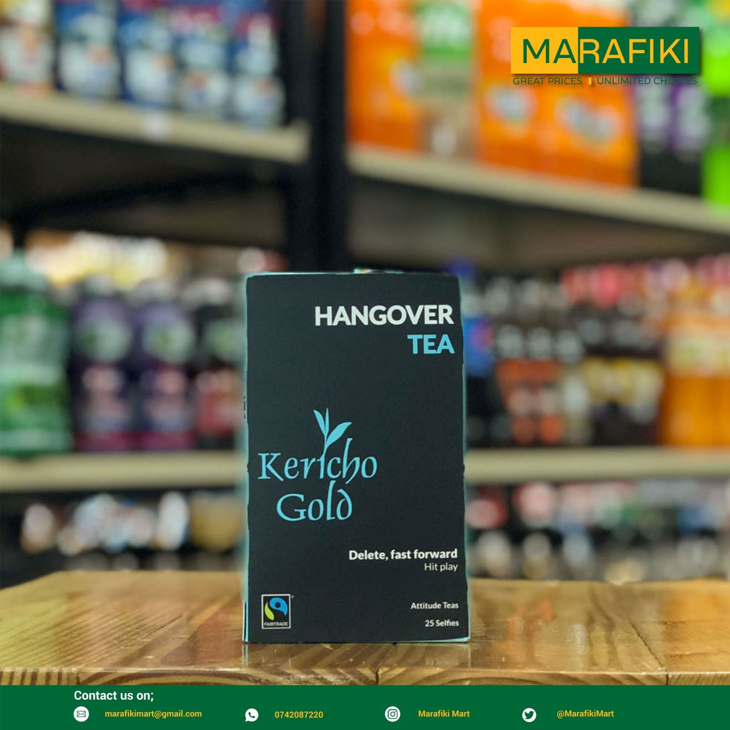 KERICHO GOLD HANGOVER TEA