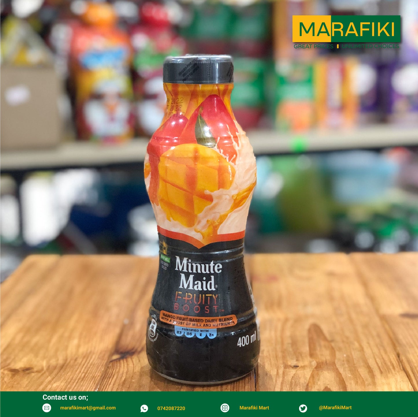 MINUTE MAID FRUITY BOOST 400ML