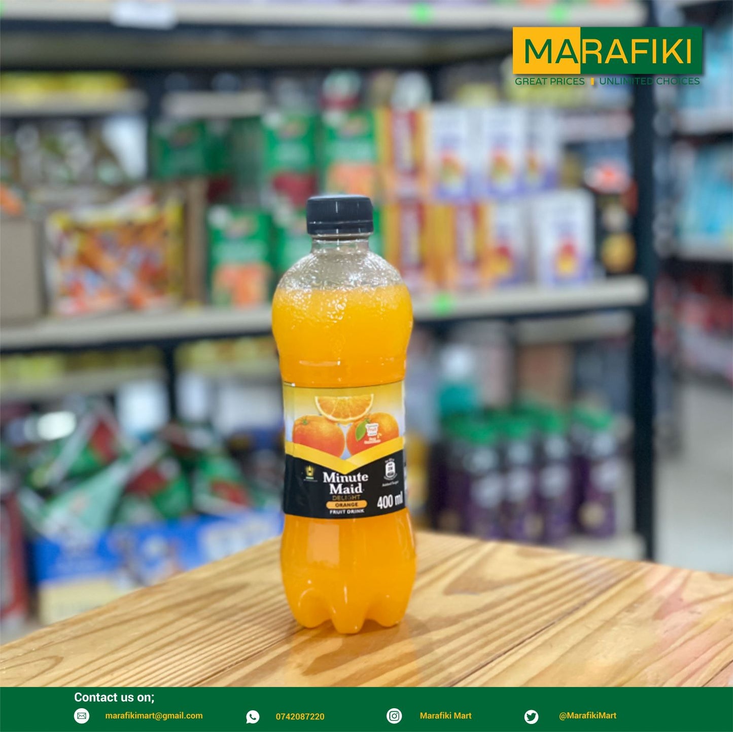 MINUTE MAID ORANGE 400ML