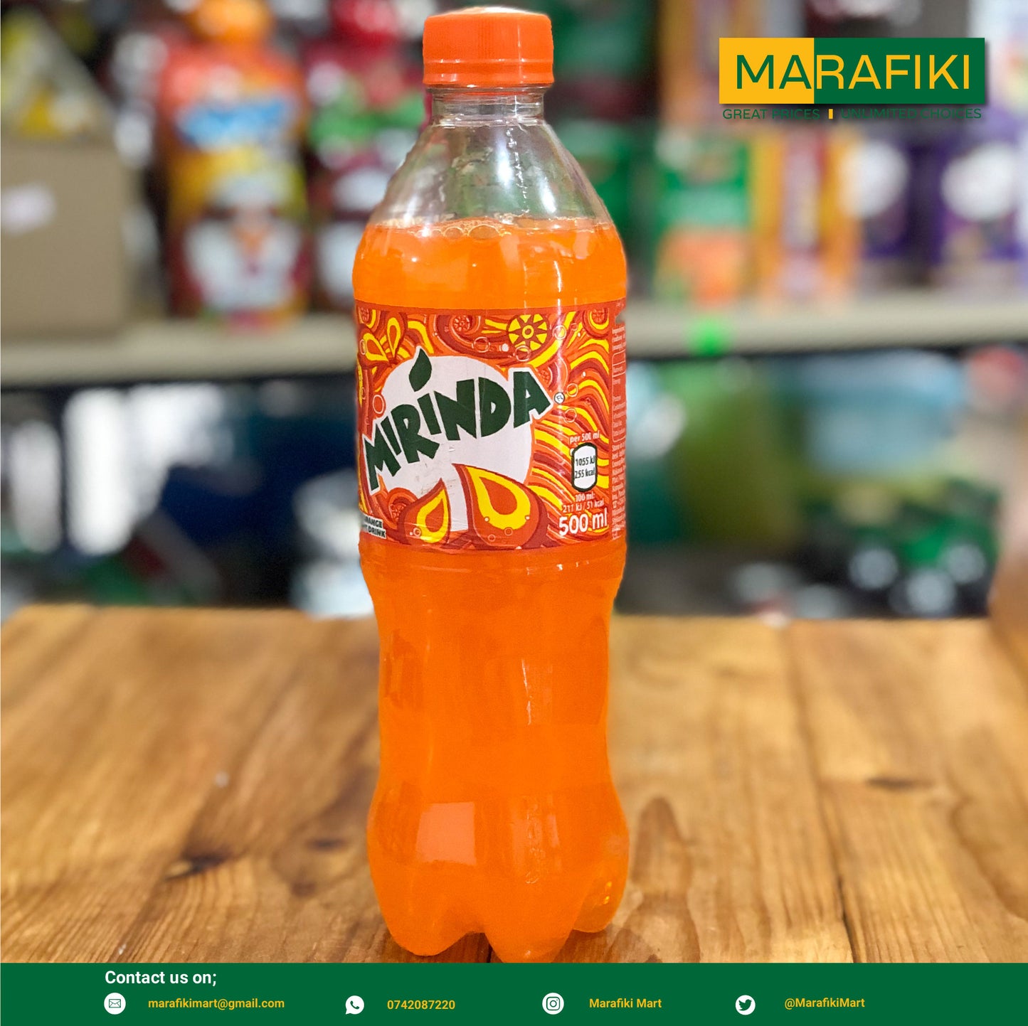 MIRINDA ORANGE 500ML