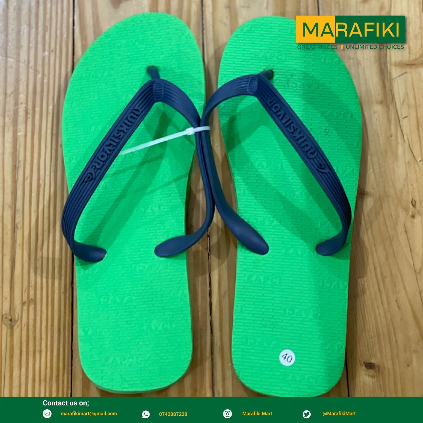 PLAIN SLIPPERS 1PAIR