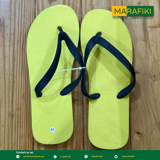 PLAIN SLIPPERS 1PAIR