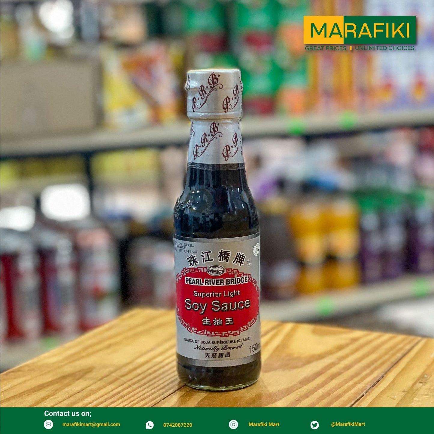 PEARL RIVER SOY SAUCE 150ML