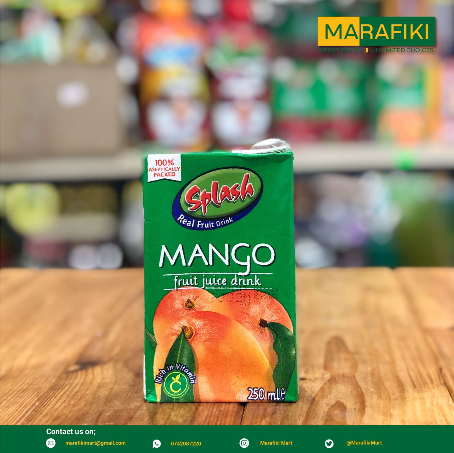 SPLASH MANGO 250ML
