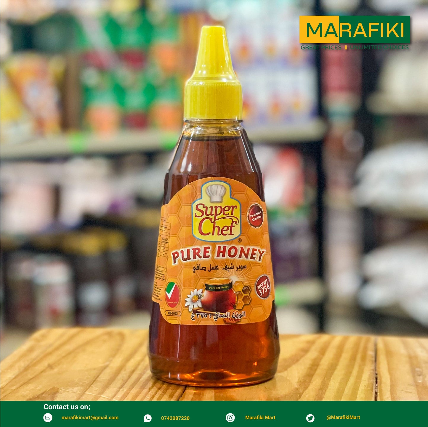 SUPER CHEF HONEY 375G