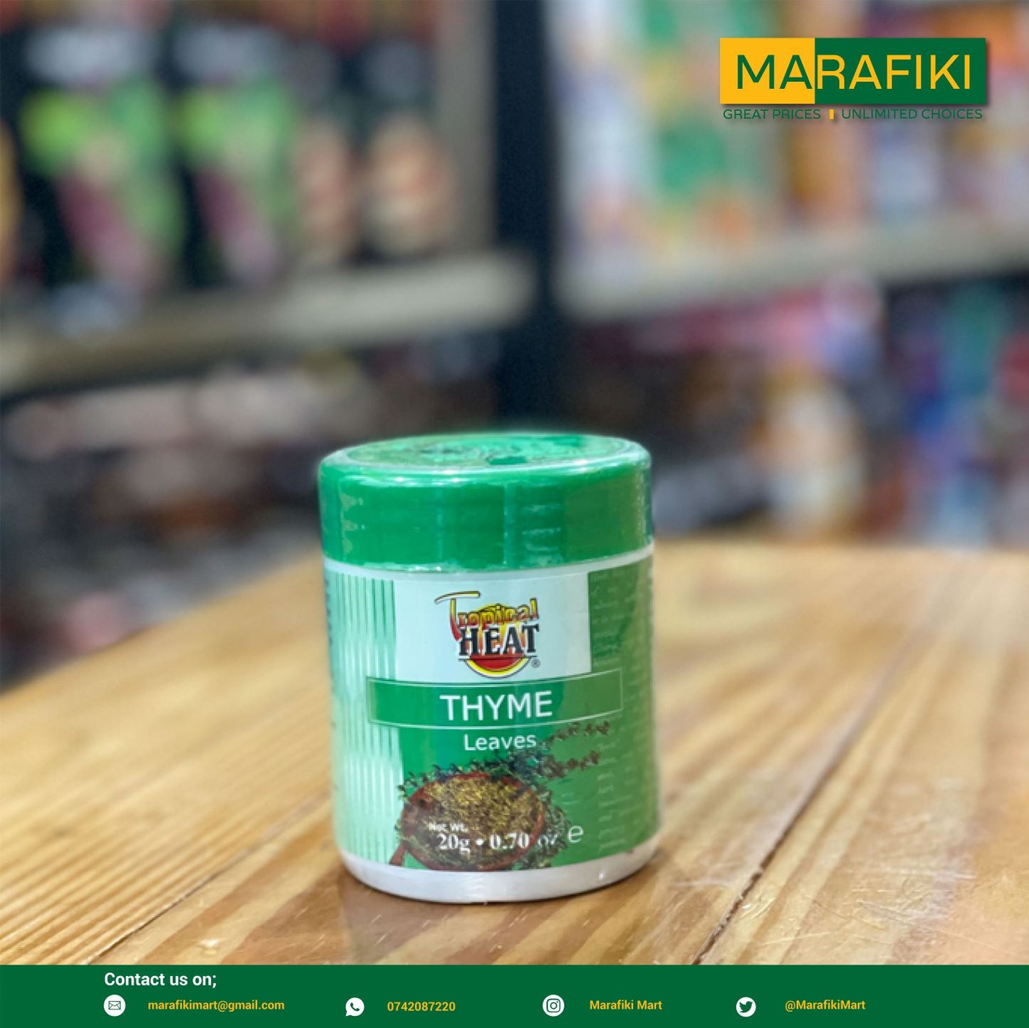 TROPICAL HEAT THYME LEAVES 20G