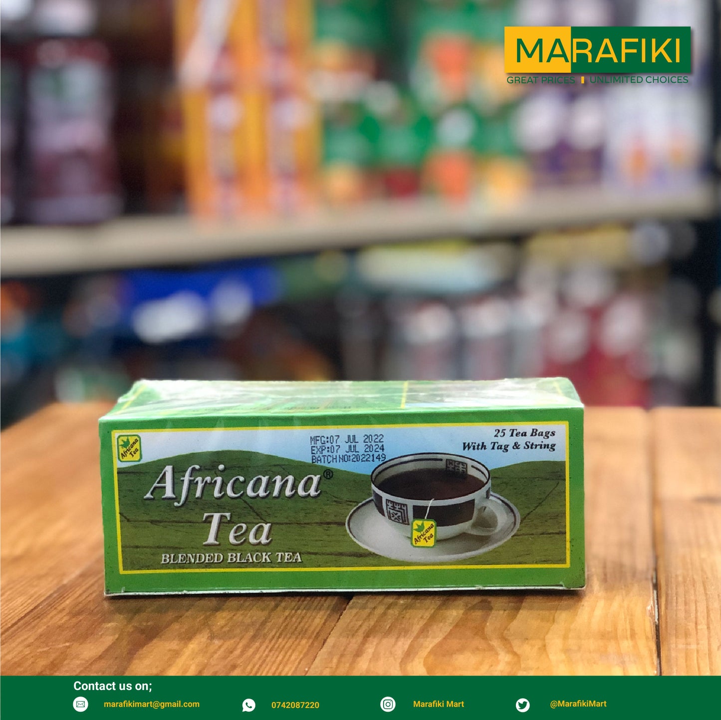 AFRICANA TEA BAGS MINI