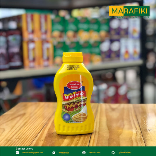 AMERICAN GREEN YELLOW MUSTARD 237ML