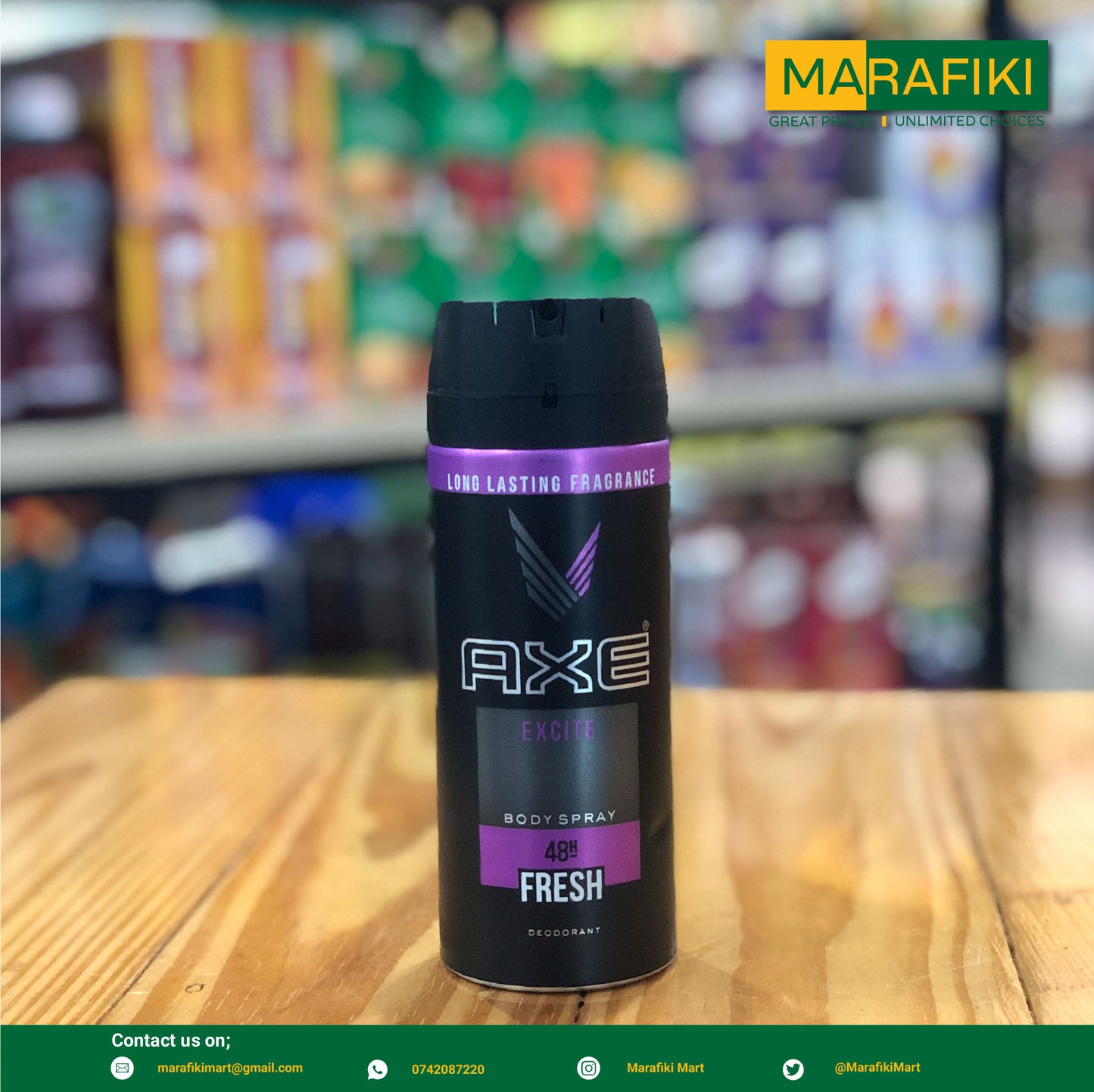 AXE EXCITE BODY SPRAY150ML