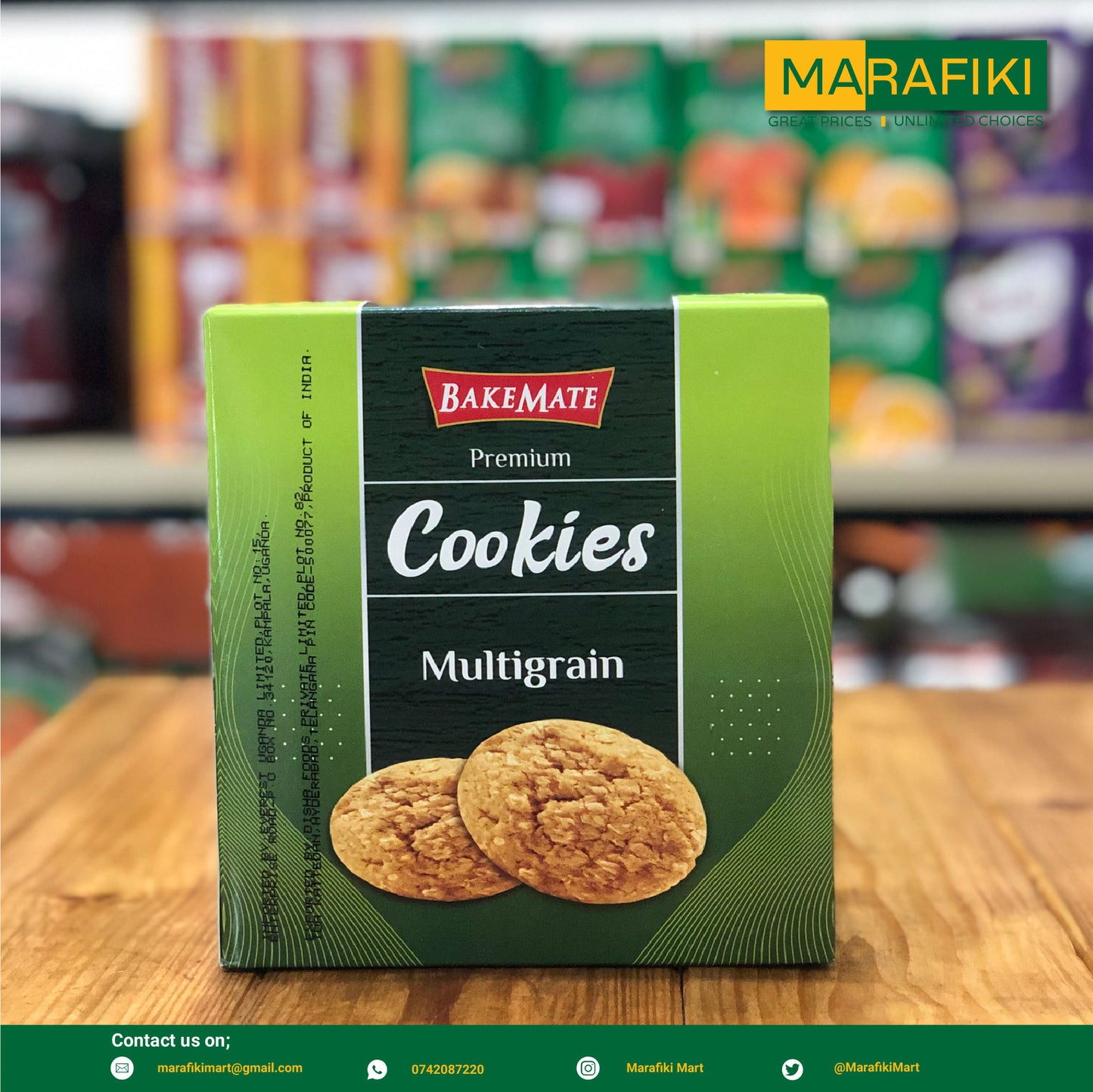 BAKEMATE MUITIGRAIN COOKIES