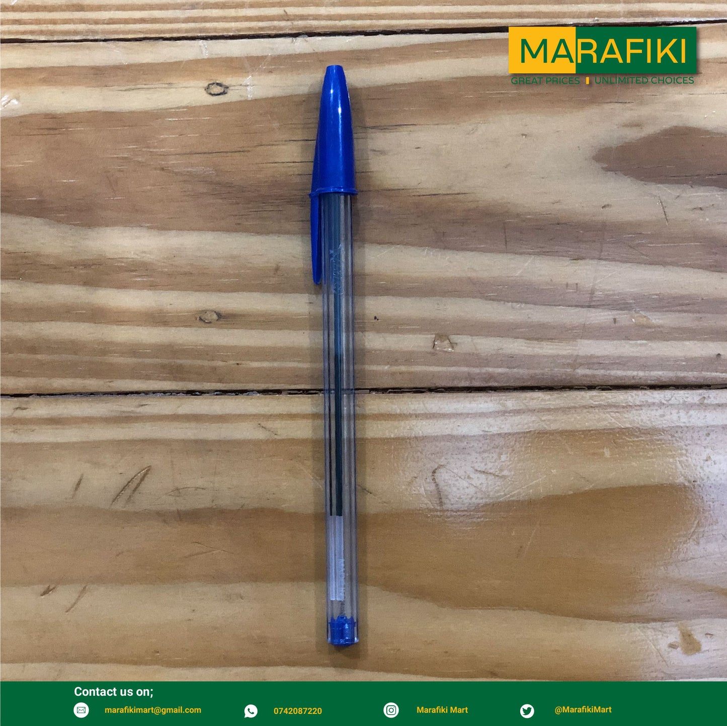 BIC Crystal Pen Blue 1pc