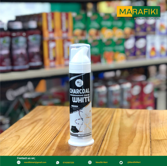 RIVAJ CHARCOAL TOOTH PASTE PUMP 100ML