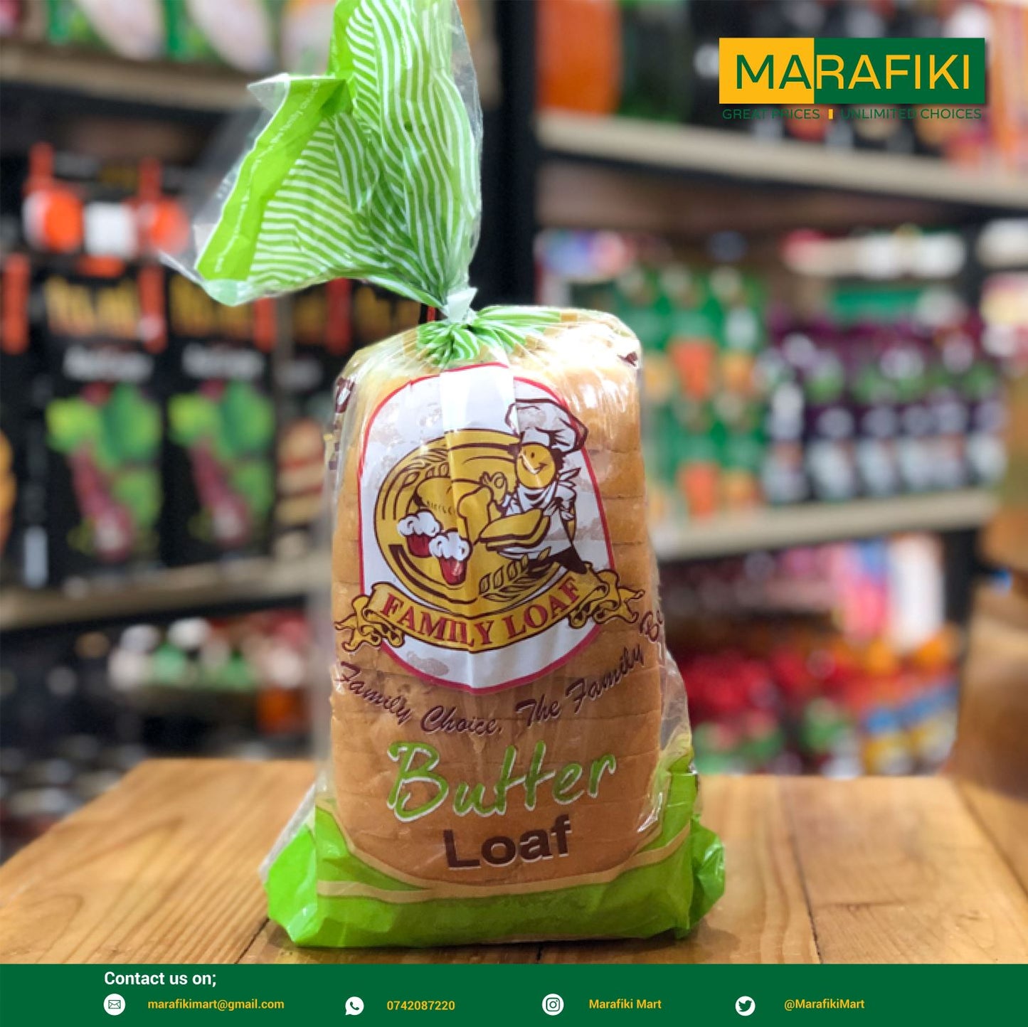 FAMILY LOAF BUTTER 500G