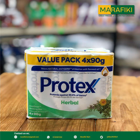 Protex Soap Herbal Value Pack 3+1 90g