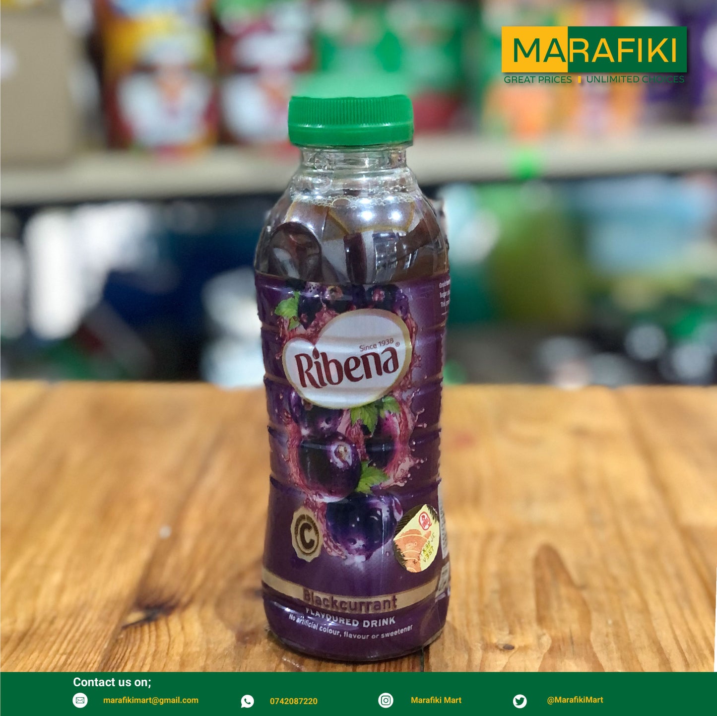 Ribena PET Black Current 250mls