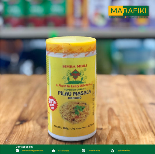 SIMBA MBILI PILAU MASALA 100G