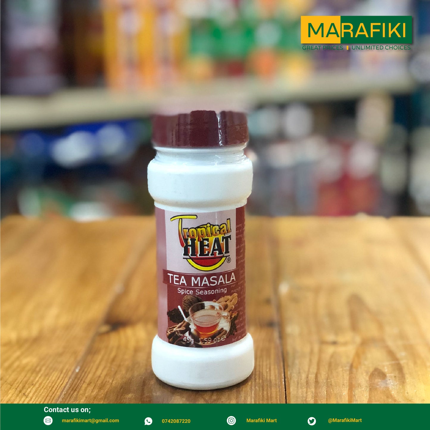 TROPICAL HEAT TEA MASALA 45G
