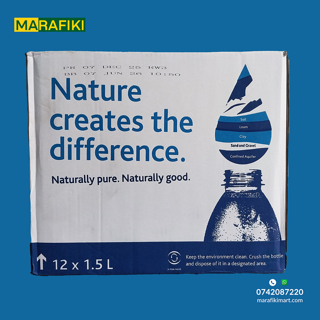 Rwenzori Mineral Water 1.5L BOX