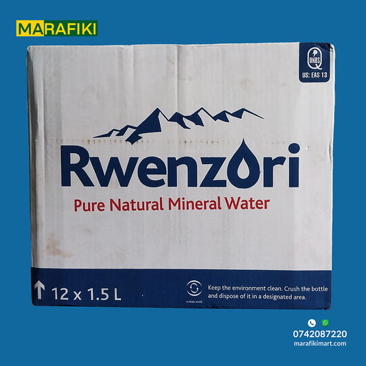 Rwenzori Mineral Water 1.5L BOX