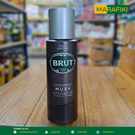 BRUT BODY SPRAY MUSK 200ML