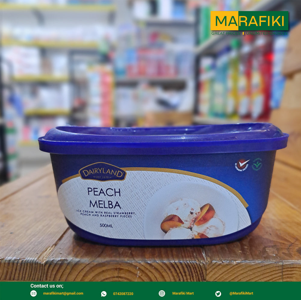 DAIRY LAND PEACH MELBA 500ML
