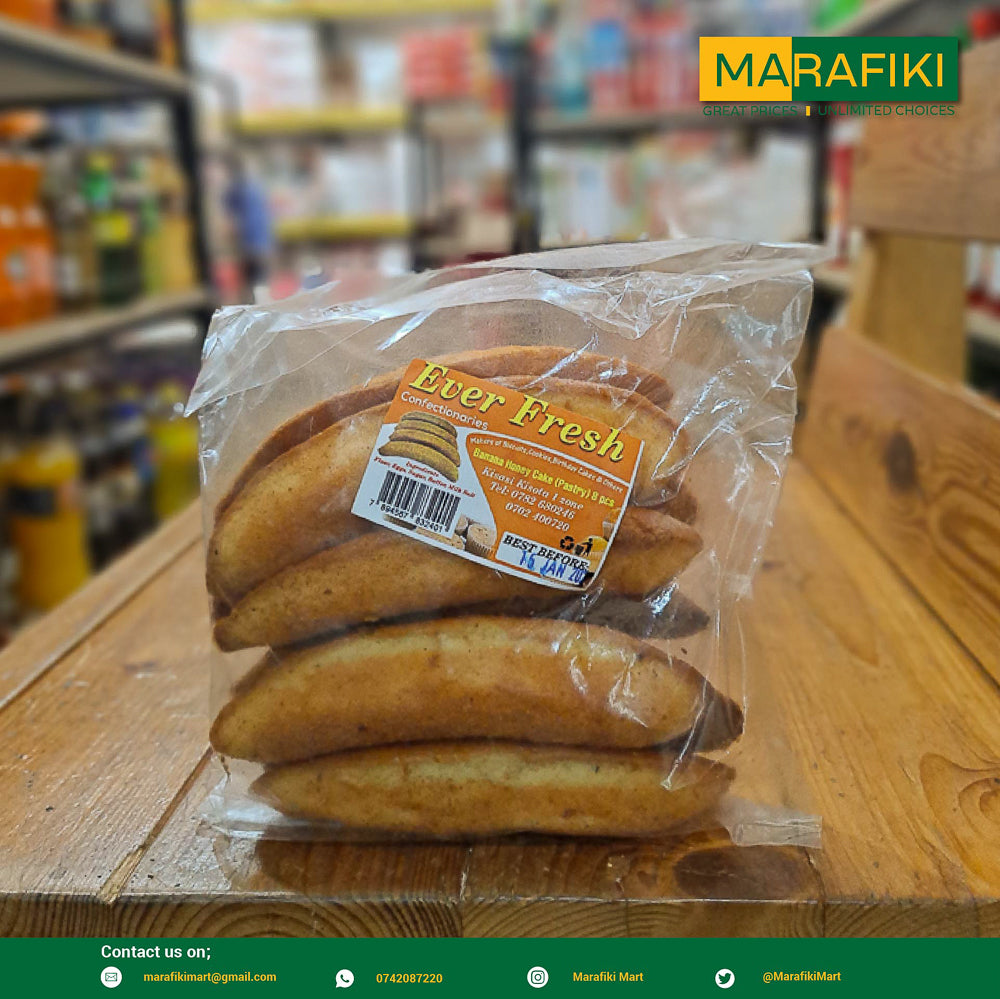 EVERFRESH BANANA HONEY CAKES 8PCS