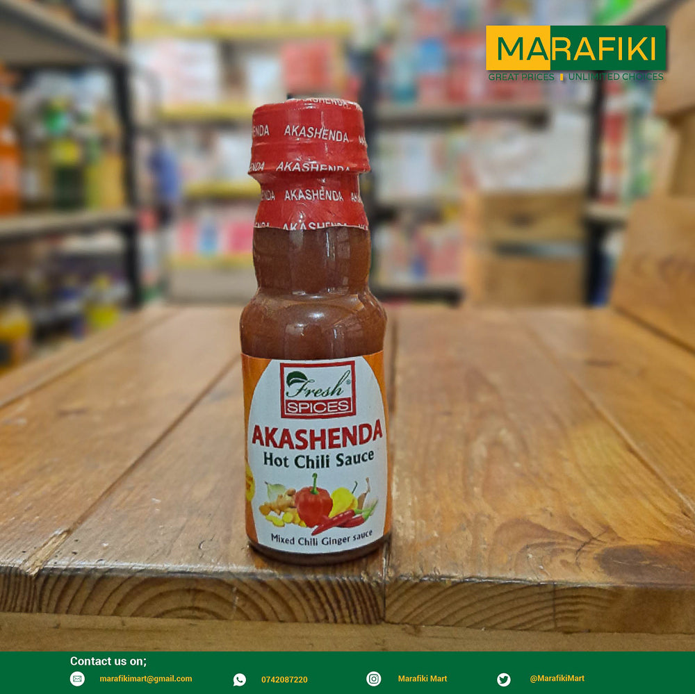 FRESH SPICES AKASHENDA HOT CHILL SAUCE 125G
