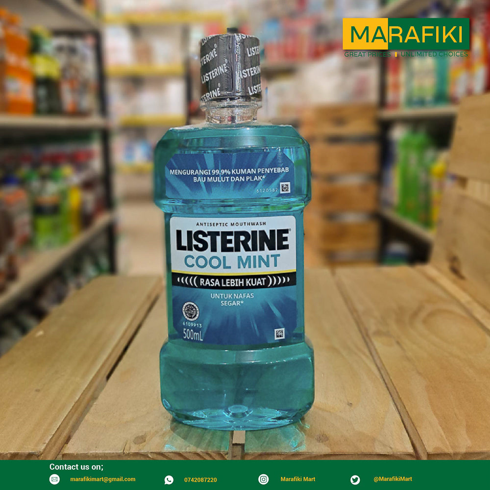 LISTERINE MOUTHWASH COOL MINT 500ML