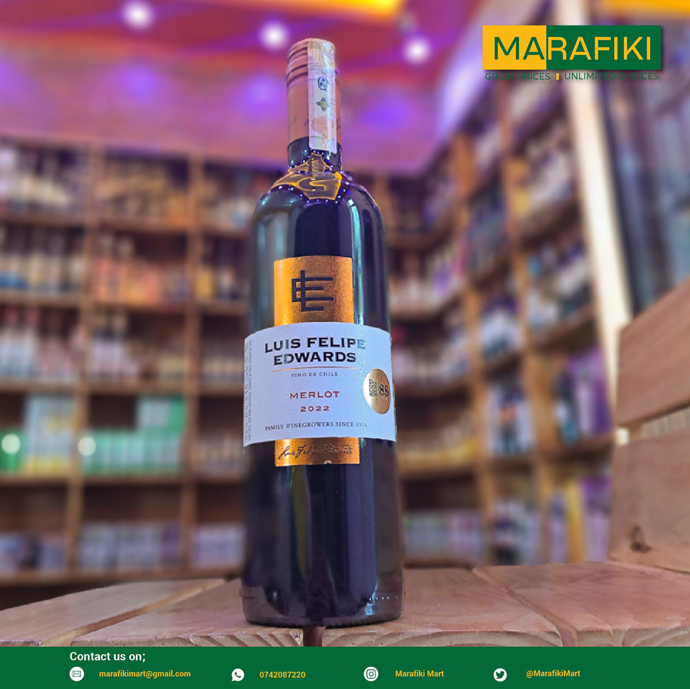 LUIS FELIPE EDWARDS MERLOT 750ML