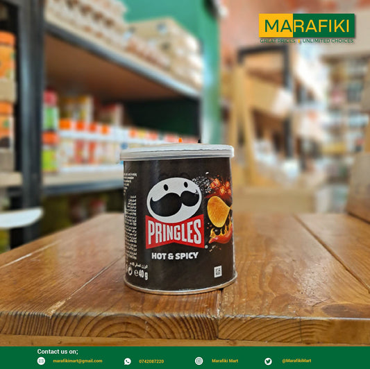 PRINGLES HOT & SPICY 40G