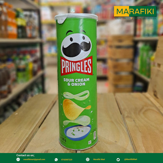 PRINGLES SOUR CREAM&ONION 165G