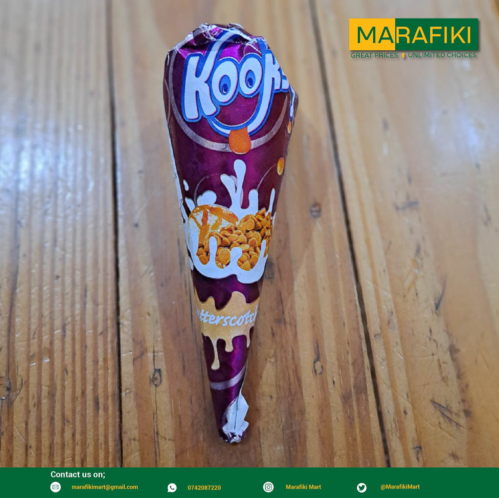 KOOKSY CONE BUTTER SCOTCH 140ML