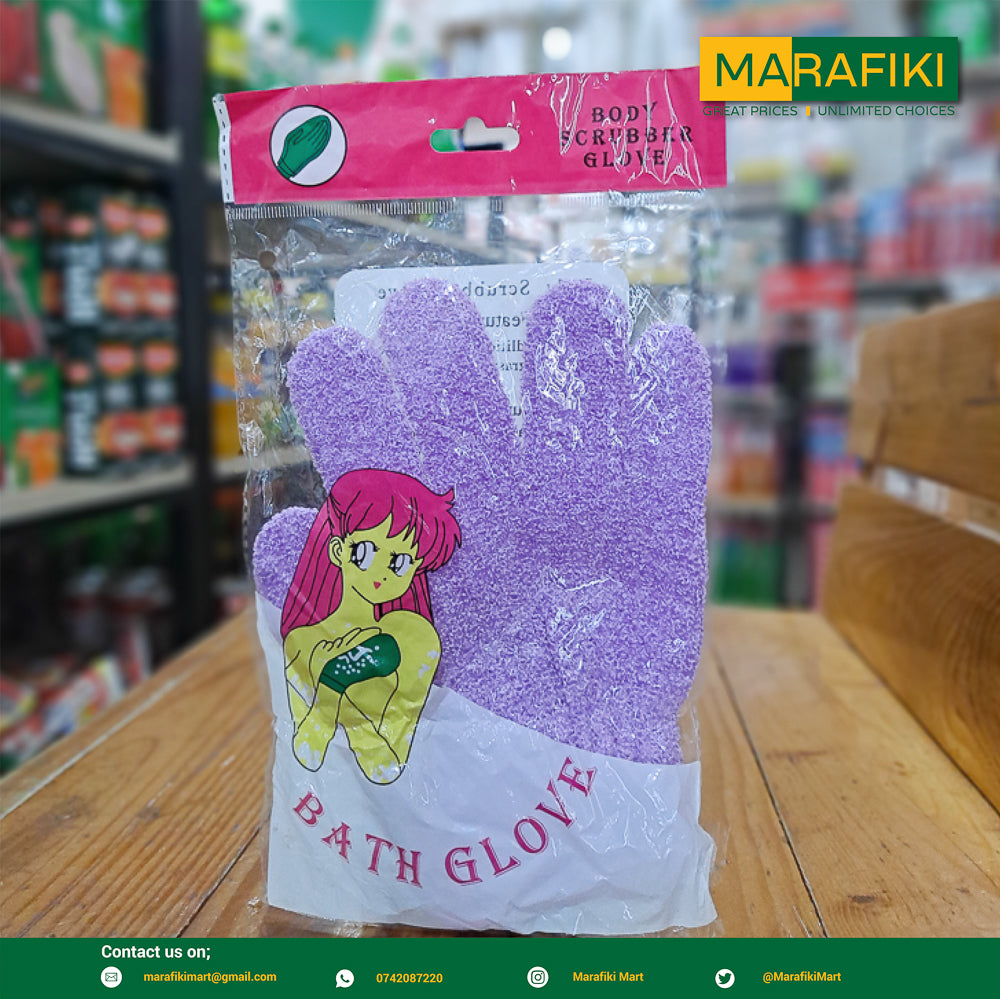 BATH GLOVE 1PC
