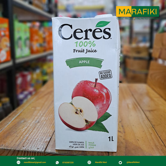 CERES 100% APPLE JUICE 1L
