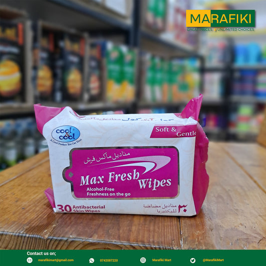 COOL & COOL MAX FRESH WIPES
