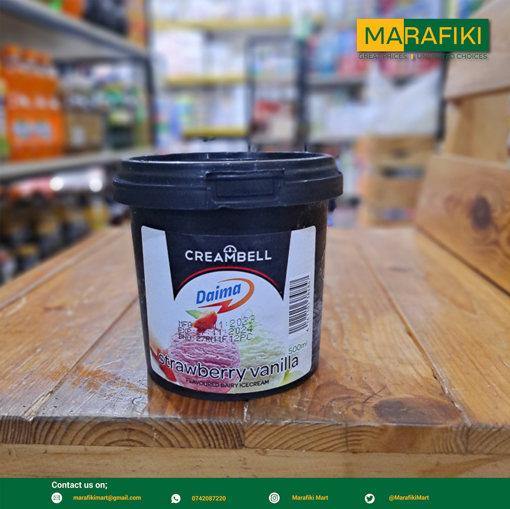 CREAMBELL STRAWBERRY VANILLA 500ML