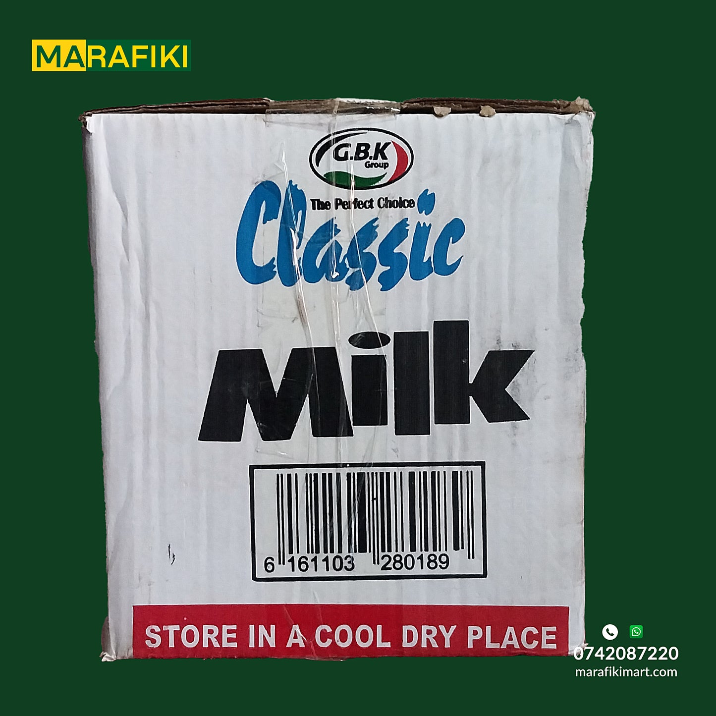 Classic Milk Box 24 Pcs Tetra Fino