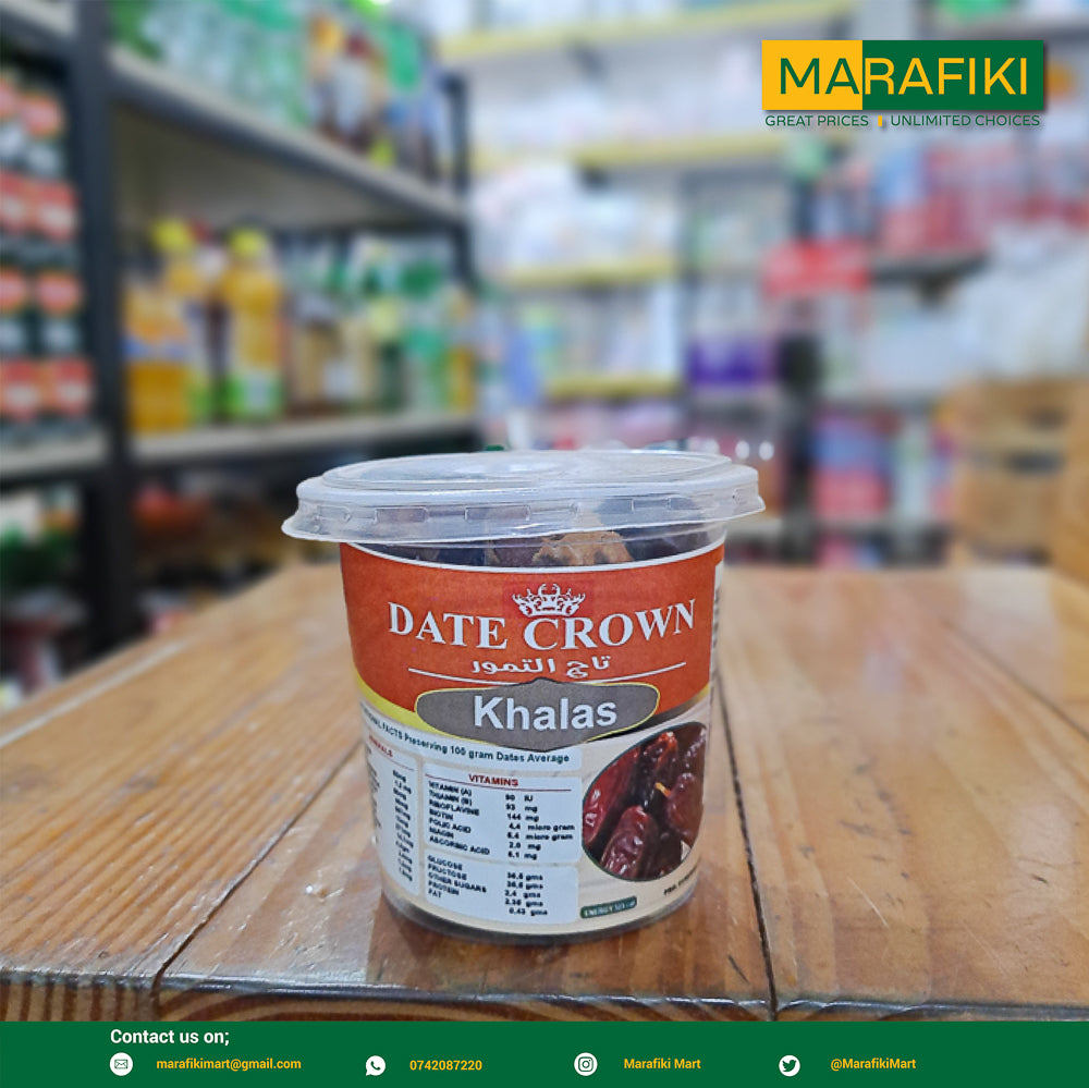 DATE CROWN KHALAS DATES 250G