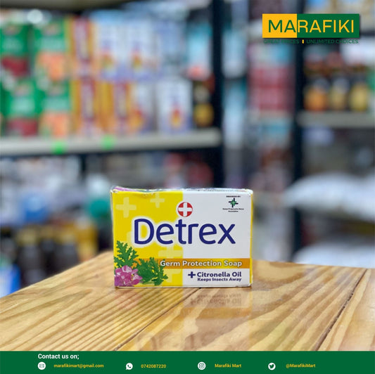 DETREX LEMON BATHING SOAP 100G