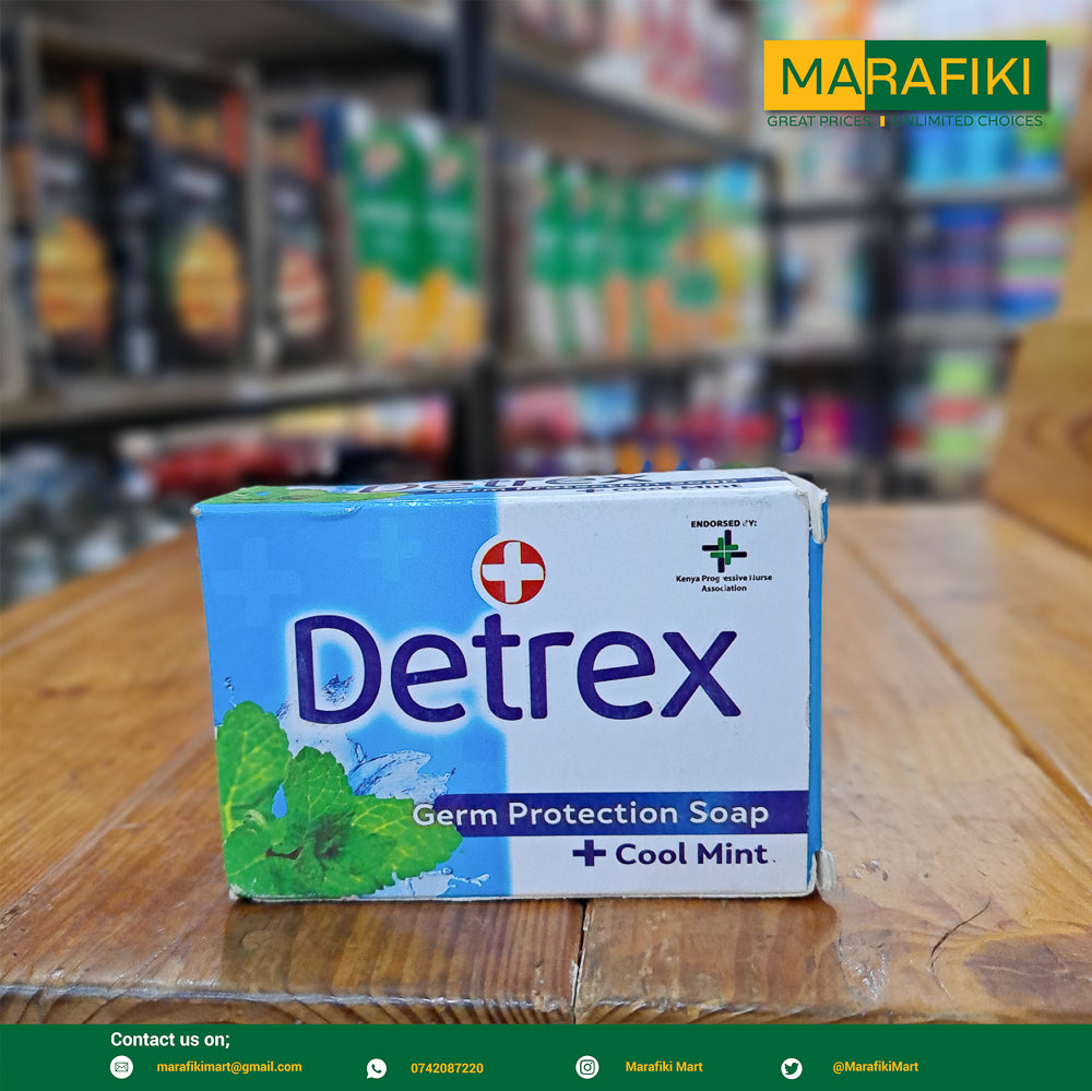 DETREX COOL MINT BATHING SOAP 100G