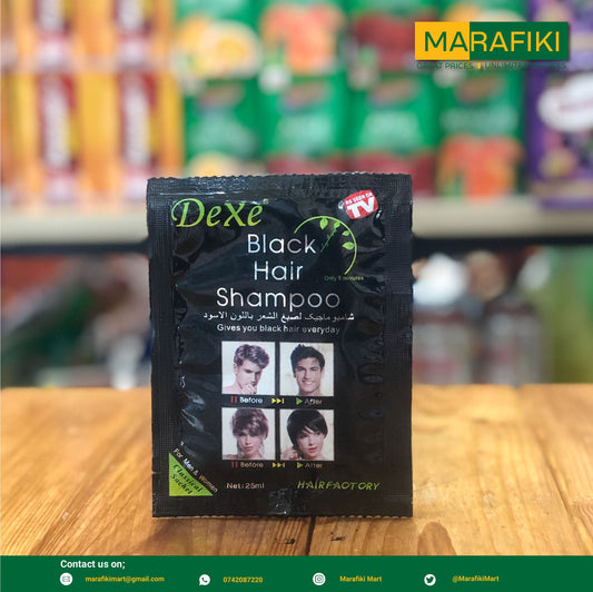 DEXE BLACK SHAMPOO 1PC