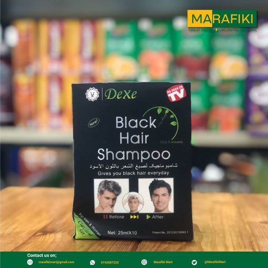 DEXE BLACK SHAMPOO BOX
