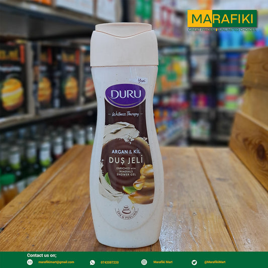DURU ARGAN &CLAY SHOWER GEL 450ML