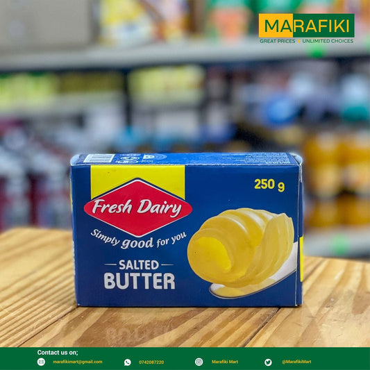 FRESH DAIRY SALTED BUTTER 250G