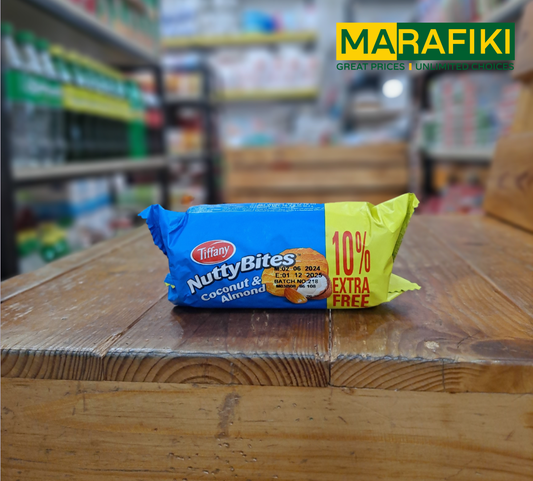 TIFFANY NUTTY BITES COCONUT & ALMOND 79.2G