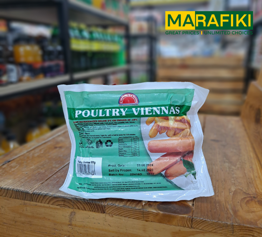 FARMER'S CHOICE POULTRY VIENNAS 500G