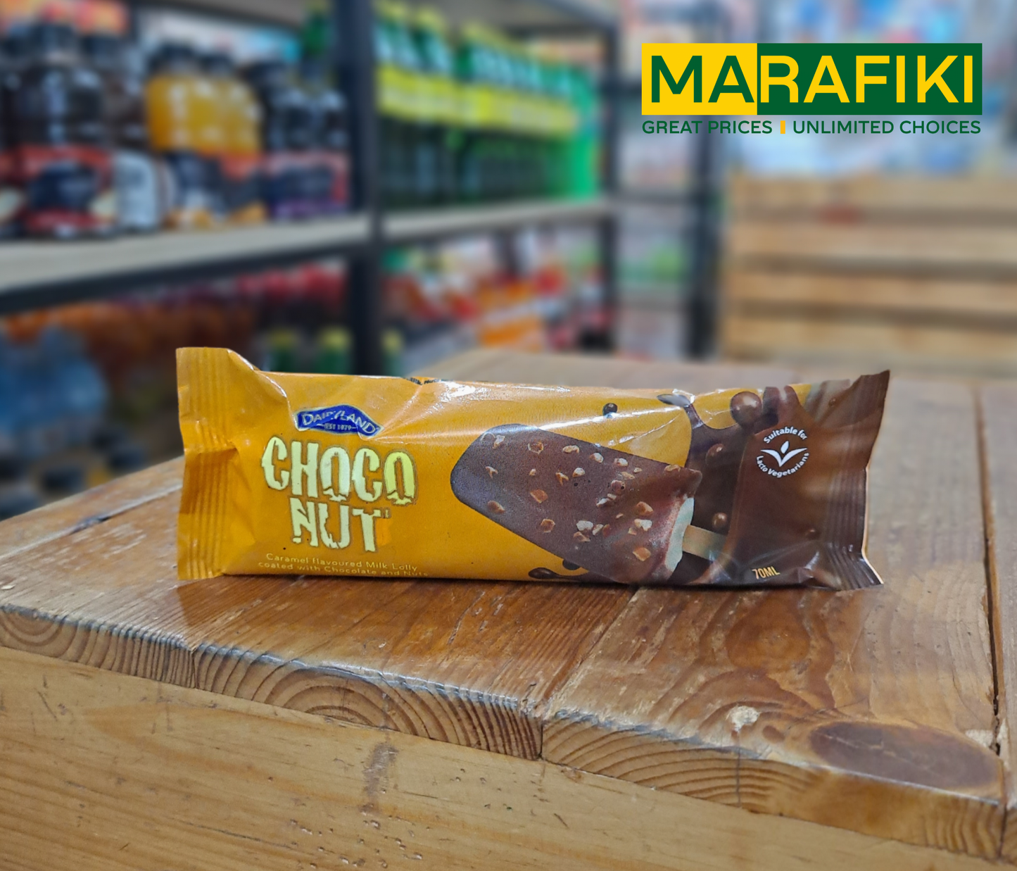 DAIRY LAND CHOCO NUT 70ML